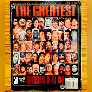 2004 MARCH WWE MAGAZINE THE GREATEST 50 SUPERSTARS OF ALL TIME VINTAGE